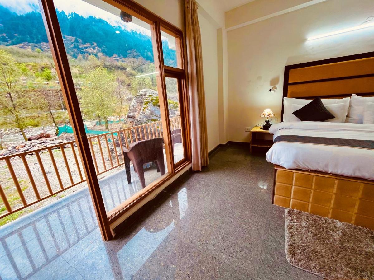Hotel Beas River Retreat - A Riverside Hotel With Balcony Manāli Buitenkant foto
