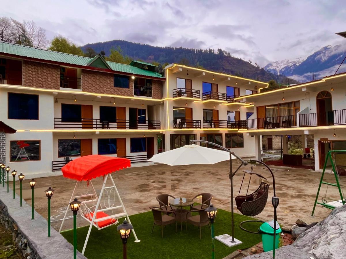 Hotel Beas River Retreat - A Riverside Hotel With Balcony Manāli Buitenkant foto