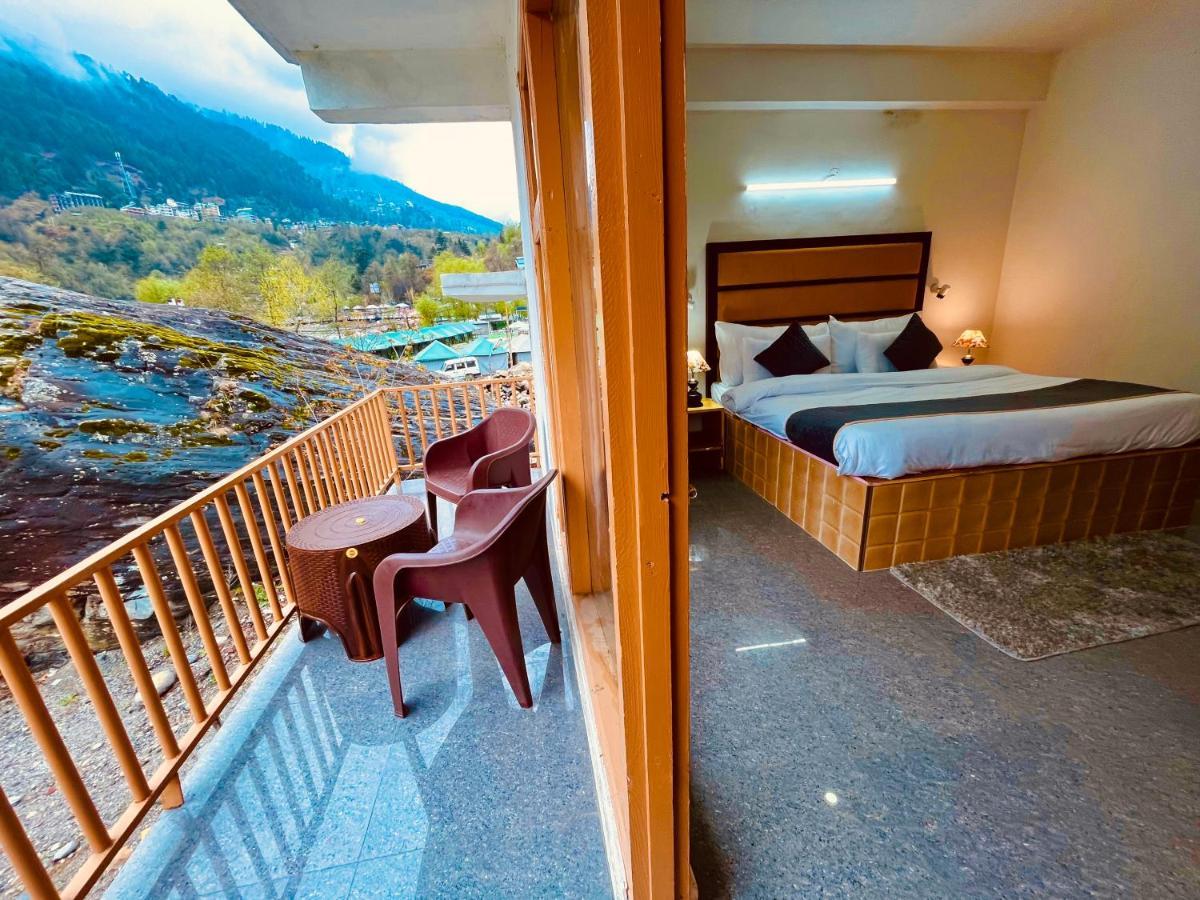 Hotel Beas River Retreat - A Riverside Hotel With Balcony Manāli Buitenkant foto
